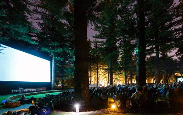 Sommerville auditorium screen